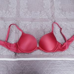 Pink Maidenform Push Up Wonderbra - Like new!